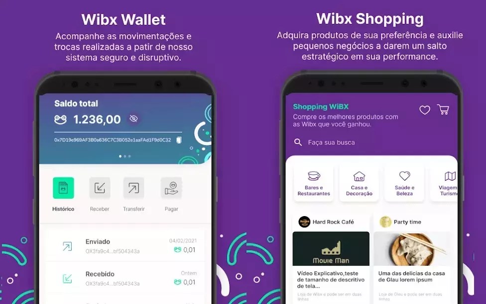 como negociar e armazenar wibx