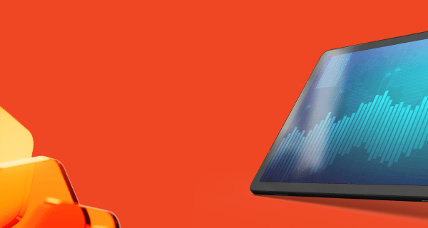 img:tipos-de-ordem-tablet-mostrando-grafico-de-velas-em-fundo-laranja